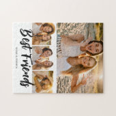 Best Friends Foto Collage Personalisiert Puzzle (Horizontal)