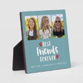 Best Friends Foto Collage Plaque Fotoplatte (Vorderseite)