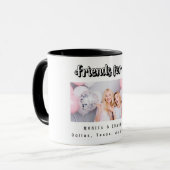 Best Friends Foto heißt Schwarz Tasse (Vorderseite Links)