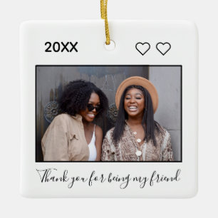 Best Friends Freundschaft Sisters Dankbarkeit Cust Keramikornament