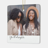 Best Friends Freundschaftskellner Keramikornament (Links)