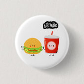 Best Friends Funny Button (Vorderseite)