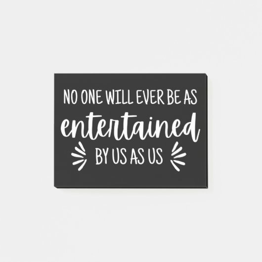 Best Friends Funny Zitat Post-it Klebezettel (Vorderseite)