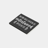 Best Friends Funny Zitat Post-it Klebezettel (angewinkelt)