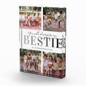Best Friends Gift l Bestie Foto Block (Rechts)