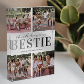 Best Friends Gift l Bestie Foto Block