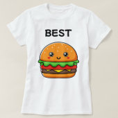 Best friends hamburger and fries T-shirt kawaii (Design vorne)
