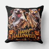 Best friends happy Halloween decorative Kissen (Vorderseite)
