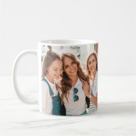Best Friends Herzensskript Foto elegant lila Kaffeetasse