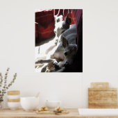 "Best Friends" italienisches Windhund-Foto Poster (Küche)