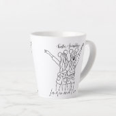 BEST FRIENDS LATTE TASSE (Rechte Ecke)