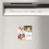 Best Friends Modern Chic BESTE FREUNDIN Script Fot Magnet (In Situ (Geschirrspüler))