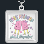 Best Friends Necklace Versilberte Kette<br><div class="desc">Best Friends Necklace</div>