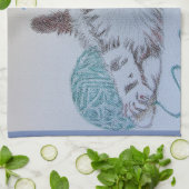 Best Friends Niedlich Cat Art Küche Handtuch (Gefaltet)