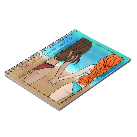 Best Friends Notebook Notizblock (Linke Seite)