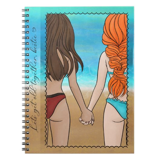 Best Friends Notebook Notizblock (Vorderseite)