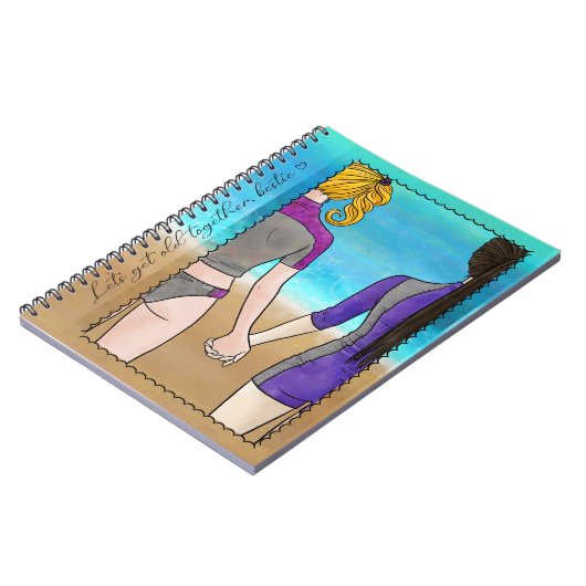 Best Friends Notebook Notizblock (Linke Seite)