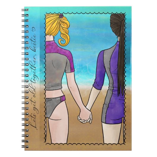 Best Friends Notebook Notizblock (Vorderseite)