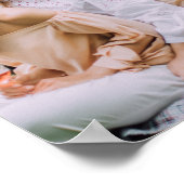 Best Friends Personalisiert Foto Poster (Ecke)