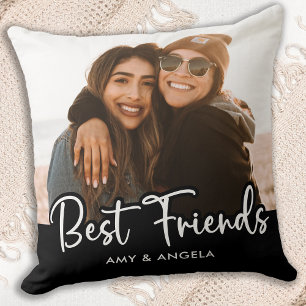 Best Friends Personalisiert Freundschaft 2 Foto Kissen