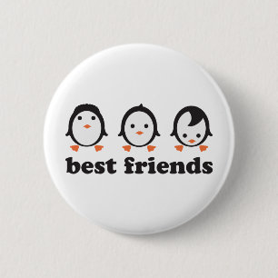 best friends - Pinguine Button