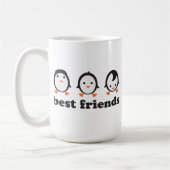 best friends - Pinguine Kaffeetasse (Links)