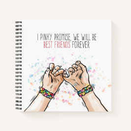 Best Friends Pinky Promise | Notebook Notizblock