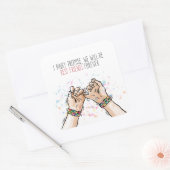 Best Friends Pinky Promise Sticker Siegel (Umschlag)