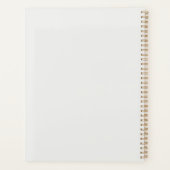 Best Friends Planner – Personalized Back‑View Girl Planer (Rückseite)