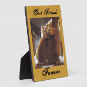 Best Friends Plaque Fotoplatte (Seite)