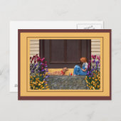 Best Friends Postcard Postkarte (Vorne/Hinten)