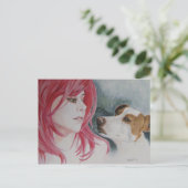 Best Friends Postcard Postkarte (Stehend Vorderseite)