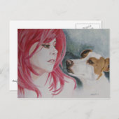 Best Friends Postcard Postkarte (Vorne/Hinten)