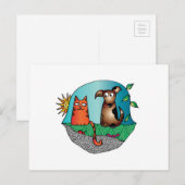 Best Friends Postcard Postkarte (Vorne/Hinten)