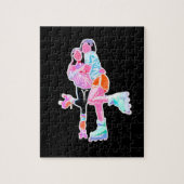 Best Friends Roller Skate Neon Puzzle (Vertikal)