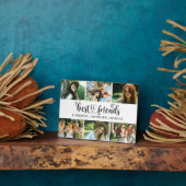 Best Friends Script Foto Collage Fotoplatte (Seite)