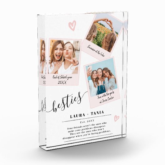 Best Friends Skript 3 Fotos Stand Collage Grid (Links)