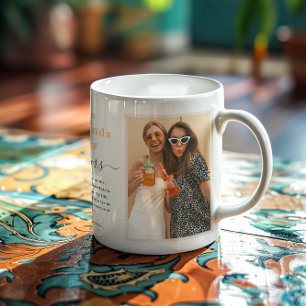 Best Friends Soul Sisters   Modernes 2 Foto Kaffeetasse