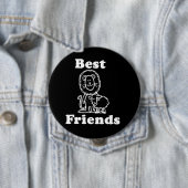 BEST FRIENDS T - Shirt Button (Beispiel)