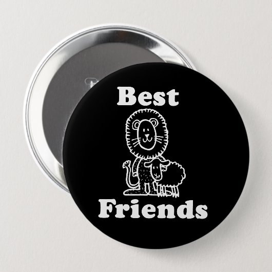 BEST FRIENDS T - Shirt Button (Vorne & Hinten)