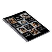 Best Friendship Zitat Einzigartiges Foto Collage Notizblock (Rechte Seite)