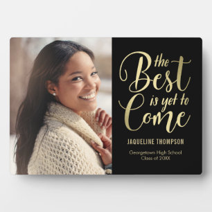 Best Future EDITABLE FARBEN Abschluss Plaque Fotoplatte