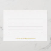 Best Future Real Foil Abschluss Danke Karte (Rückseite)