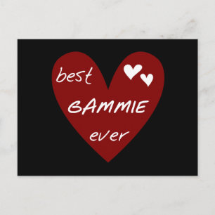 Best Gammie Ever Tshirts und Geschenke Postkarte
