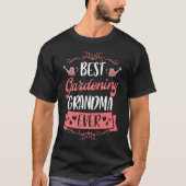 Best Gardening Grandma Ever Cute Trendy Grandmoth T-Shirt (Vorderseite)