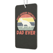 Best German Shepherd dad ever quote Funny Shepherd Autolufterfrischer (Links)