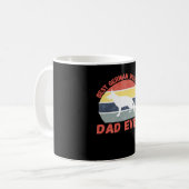 Best German Shepherd dad ever quote Funny Shepherd Kaffeetasse (Vorderseite Links)