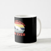 Best German Shepherd dad ever quote Funny Shepherd Kaffeetasse (VorderseiteRechts)