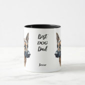 Best German Shepherd Dog Vater Tasse (Zentrum)