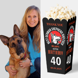 Best German Shepherd Vater Ever Favor Boxes Geschenkschachtel